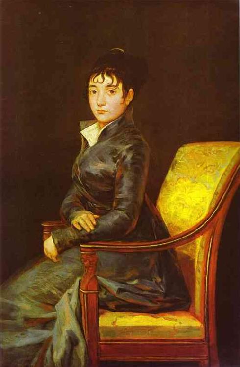 Francisco Jose de Goya Dona Teresa Sureda Sweden oil painting art